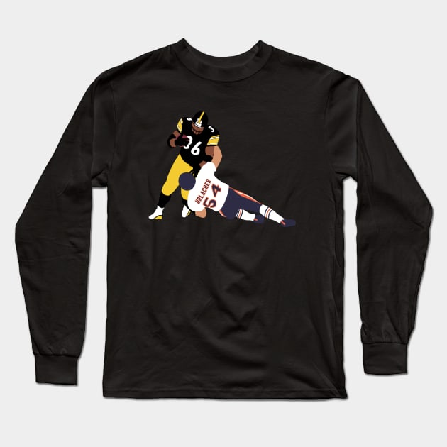 Bettis Urlacher Long Sleeve T-Shirt by sofjac